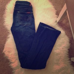 Bell bottom jeans